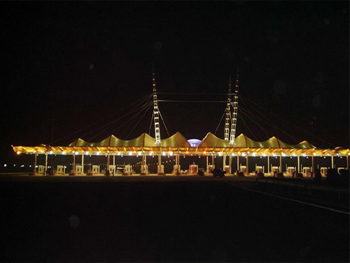 呼和浩特收費站膜結(jié)構(gòu)